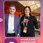 Fun and learning at #awsdevday! I even scored a selfie with Jeff Barr himself...