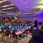 Having an awesome day with 800 young women at #awsgirlstechday! Thanks to our keynote speaker Carly Wishart and panelists Rebecca Burke, Afshan Siddiqui, and AWS Hero Wendy Wong. We’ve got lasers, robots, and VR happening! Amazing work by Amy Jaballah, Inspiring the Future Australia, all the AWS volunteers, and the #awsincommunities team for making this happen! ❤️