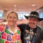 It’s always fun to catch Dylan Beattie in person. Oddly, didn’t expect the end result to be listening to Billy Joel on the bus… 😂 #yow23 #yowconf