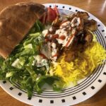 Dinner tonight: @seriouseats Halal Cart-Style Chicken and Rice. Well worth setting off all the smoke alarms!
