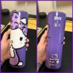In early December I was having a bad day, and on my way home from the shops I saw these @hellokitty tumblers at @gotcha_broadway. I decided to treat myself. It wasn’t cheap, but it’s well-made, the insulation keeps my drinks cool, and it makes me so happy. (And also, hydrated. 😂) #fridayjoy 💜
