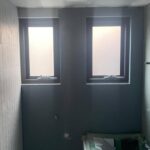Week 15: We’re still overseas, but work has continued on the house – and we’re thrilled to see the new windows and doors are in place! Double glazing is going to make next winter a lot more bearable. 🥶 And look at the natural light we get in the back hallway now! All the rendering is done, and the builder and designer are finishing off the reveal details. We’re in the home stretch… ❤️🪟🏠 #renovation