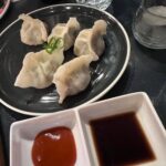 After several hours of dealing with end-of-lease cleaners, we rewarded ourselves with a quick dinner at @8.52newtown. BBQ Pork rice, dumplings, plus prawn toast and garlic veggies that were so good I forgot to photograph. 🥟🍚😍