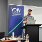 I had a great time today track hosting at the YOW! Australia Tech Leaders Summit. Thanks to Steffen and the team for inviting me! Great talks, good conversations, and I even got to try on an Apple Vision Pro. (I didn’t turn it on; I just took a selfie. 😂🥽)