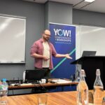 I had a great time today track hosting at the YOW! Australia Tech Leaders Summit. Thanks to Steffen and the team for inviting me! Great talks, good conversations, and I even got to try on an Apple Vision Pro. (I didn’t turn it on; I just took a selfie. 😂🥽)