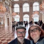 A rather grey, cold, and rainy day in Munich. We decided to check out the inside of Nymphenburg Palace to see where our pal Ludwig II was born. Then we had a very hearty and warming lunch at the palace cafe. We were delighted to pick up a copy of Miroslav Šašek’s book “München” with its charming 60’s illustrations of Bavaria! ❤️
