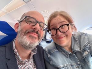 Made it! Time to visit a brand new country for both of us… 🇬🇷 ✈️