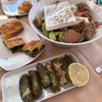 A food tour of Crete! We visited the Cretan Dragon olive grove and dragonfruit farm, where we learned about Cretan agriculture and tasted some produce. Then we went to @titakiswines, where Andrea led us on a tour of the vineyard and a tasting of wine and raki. We finished with a lovely lunch. Perfect day! 🍷🫒🥗☀️