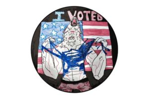 I voted! Thanks again to the Elkhart County Election Board for allowing overseas citizens to participate in our democratic process, and for making it as hassle-free as possible. Here's hoping sanity prevails and America elects the team who aren't insurrectionists, convicted felons, and rapists. 🤞🇺🇸
