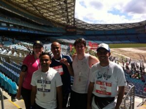 The MobileActive runners after the Rebel Sport Run4Fun 10K today!