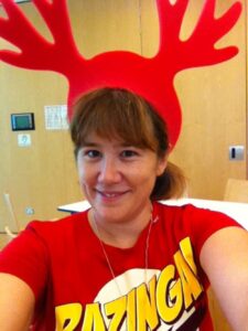 Merry Christmas from Bazinga the Reindeer! #knittersguild