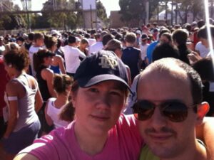 About to start the Rebel Sport Run4Fun 10K!