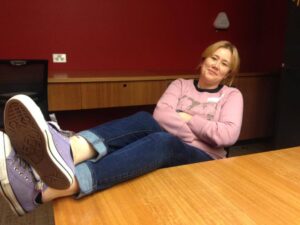 At SheHacks on the weekend, the judging panel ended up deliberating in one of the Google Sydney boardrooms. I found myself sitting at the head of the conference table and couldn't resist the opportunity to live out my TECH BIGWIG DREAMS. (Sergey's got nothin' on me.)