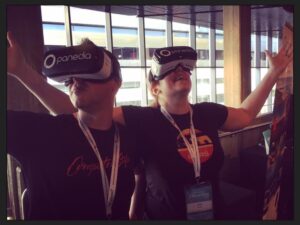 In the virtual world, Matt Sharp and I rule as benevolent gods.