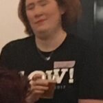 Actual closeup of a face I made during tonight's Women in Digital Sydney Q&A session. Apparently scoffing at bullshit is my go-to facial expression. 😂 (Thanks Hannah Yan Field...)