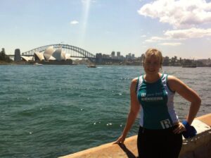 Amazingly gorgeous day for a run! PLUS we ran right past Russell Crowe. That was fun.