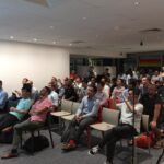 Large crowd at ThoughtWorks Singapore for YOW! Night with Charles O'Farrell!