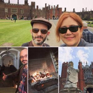 Impromptu visit to Hampton Court. Screwed up our schedule, but lovely nonetheless!