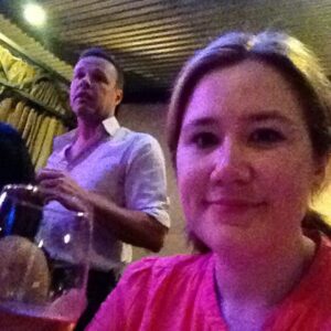 Learning about @wellmanneredwinecomudgee and trying the rosé. #mudgeesmuggler