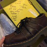 When your awesome Aunt Deb mails you the shoes you admired in her garage sale two months ago, all the way to Australia. 😍