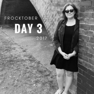Day 3. Black wool Moneta dress. #madebyme #frocktober #frocktober2017 Donations for the Ovarian Cancer Research Fund accepted here! https://frocktober2017.everydayhero.com/au/kristine