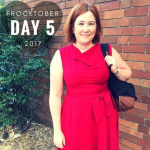 Day 5. MOAR RED! Stefanie dress from Heart of Haute. #frocktober #frocktober2017 Don't forget to donate... https://frocktober2017.everydayhero.com/au/kristine