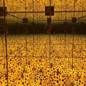 My soul is an infinite disco. Mirrors, blacklights, pumpkins, and polka dots. 😍💃🌌🎆 #yayoikusama @ Queensland Art Gallery/Gallery of Modern Art