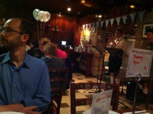 A romantic parting dinner... NOT. Octoberfest!