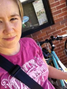"Bicycle maintenance course. Time to learn to change a tire!" @ Sydney Park C.A.R.E.S. Facility http://4sq.com/yO9MEP