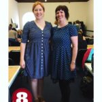 #frocktober day 8: polka dot synchronicity at Knitters Guild with fellow frocker @sarahcoffey!
