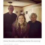 Two years ago today, before Grandpa's stroke. Got to talk to them both on FaceTime yesterday though, which was great!