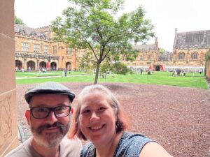 I blogged some photos from our visit to the Sydney Uni Alumni Festival today. We toured the New Law School Building and engineering facilities, and we saw a talk from the first astronaut to qualify under the Australian flag (a woman!!). 🇦🇺👩‍🚀 https://www.web-goddess.org/archive/26378