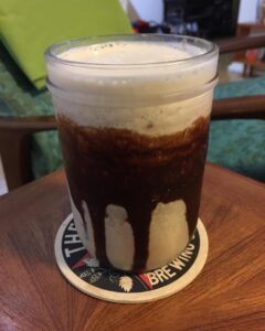Saturday night mudslide.