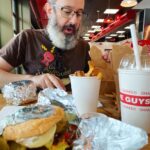 It’s very close to the Impfzentrum, so we thought it was a nice reward for getting jabbed! 🍔🍟🥤