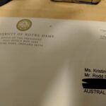The Snook: “They found me. I don't know how, but they found me.” (For the record, I’ve never listed him on anything for ND ever. The Alumni Fund folks are just. that. good.)