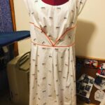 Had to improvise cap sleeves, but I reckon they work! All that’s left now is to hem and it’s ready for the Christmas party...