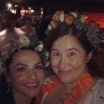 Flower crowns = best Christmas party activity EVER. @ Arygle Bar
