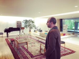 Mid-century modern GORGEOUSNESS at the Miller House in Columbus. 😍 @ Miller House and Garden Tour